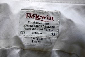 Jermyn Street, T.M Lewin Shirt